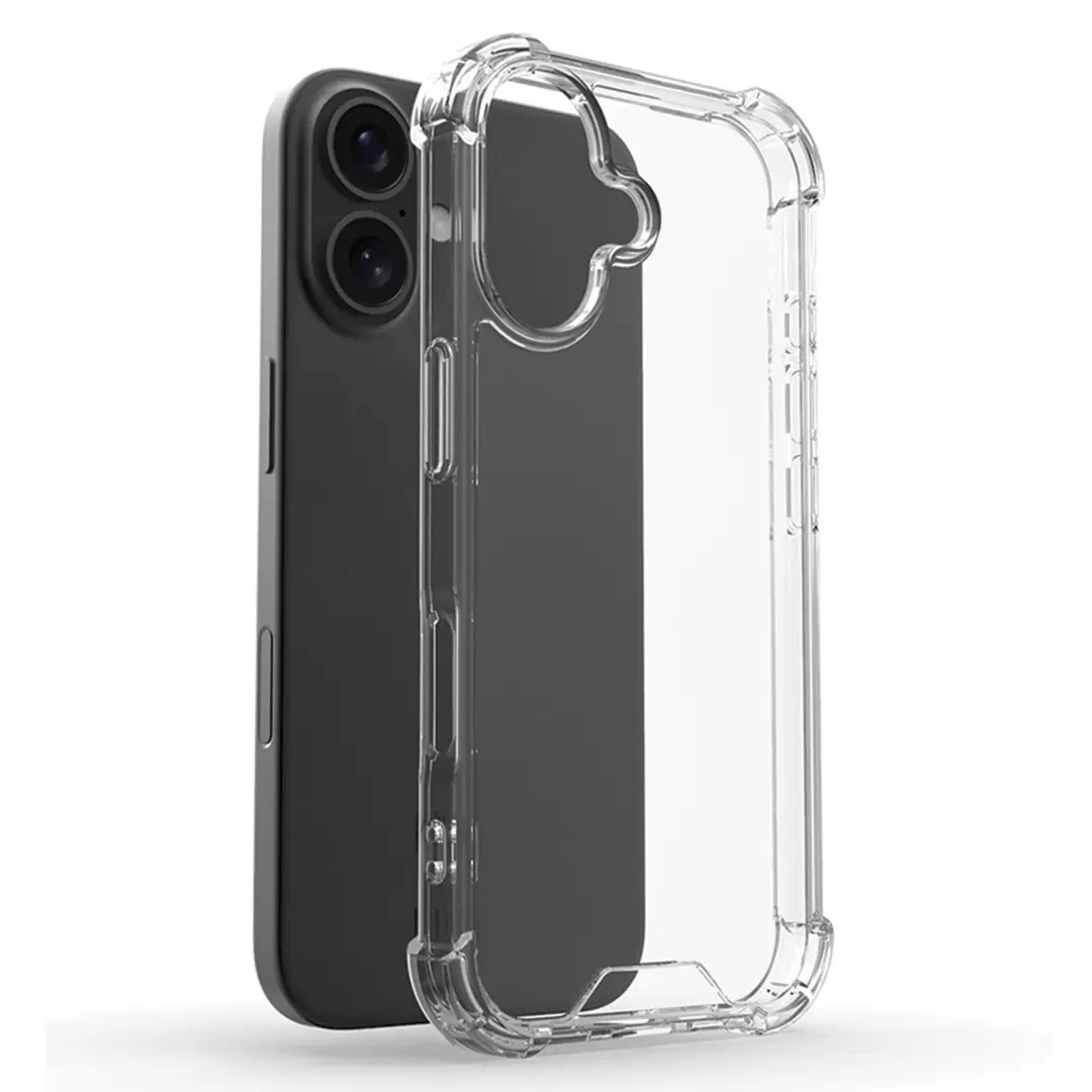 iPhone 16 Plus Clear Case 1.5mm TPU Case