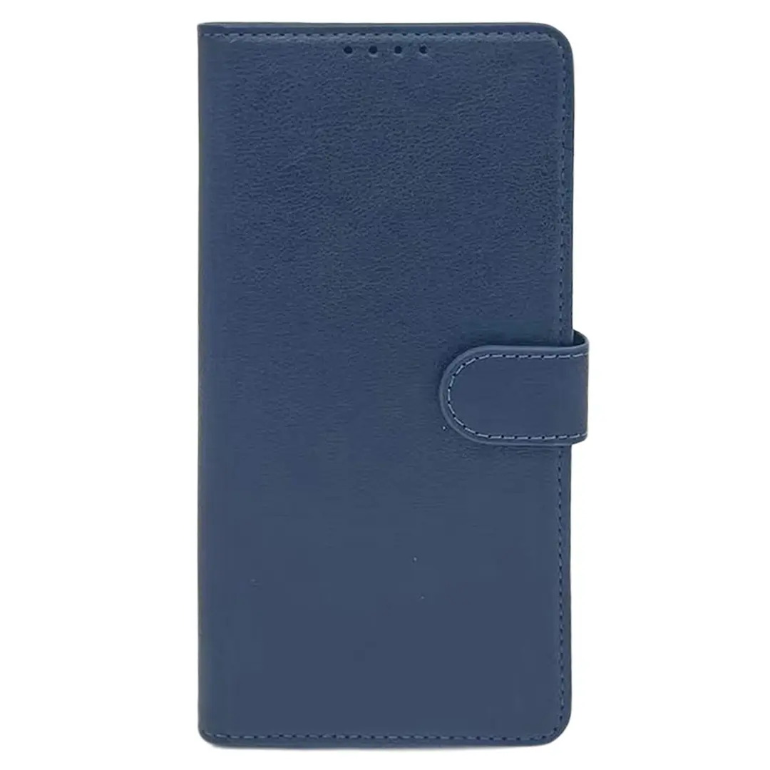 Motorola Moto G 5G 2025 PU Leather Wallet Case Blue