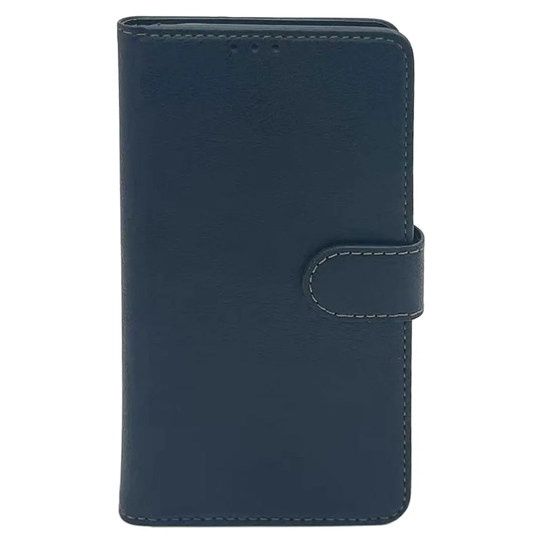 iPhone 16E PU Leather Wallet Case Black