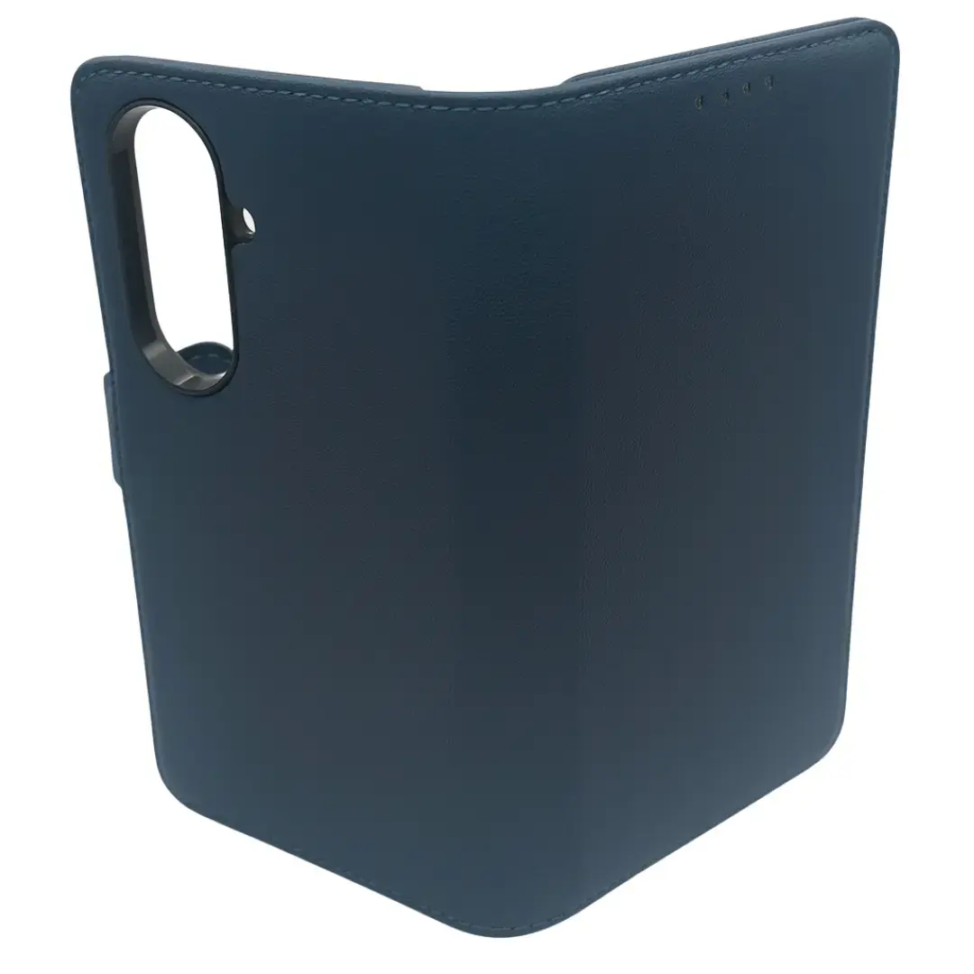 Samsung Galaxy S25 FE PU Leather Wallet Case Blue