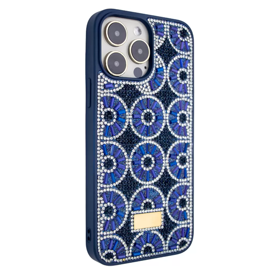 iPhone 15/iPhone 14/iPhone 13 Diamond sparkling case Dark Blue