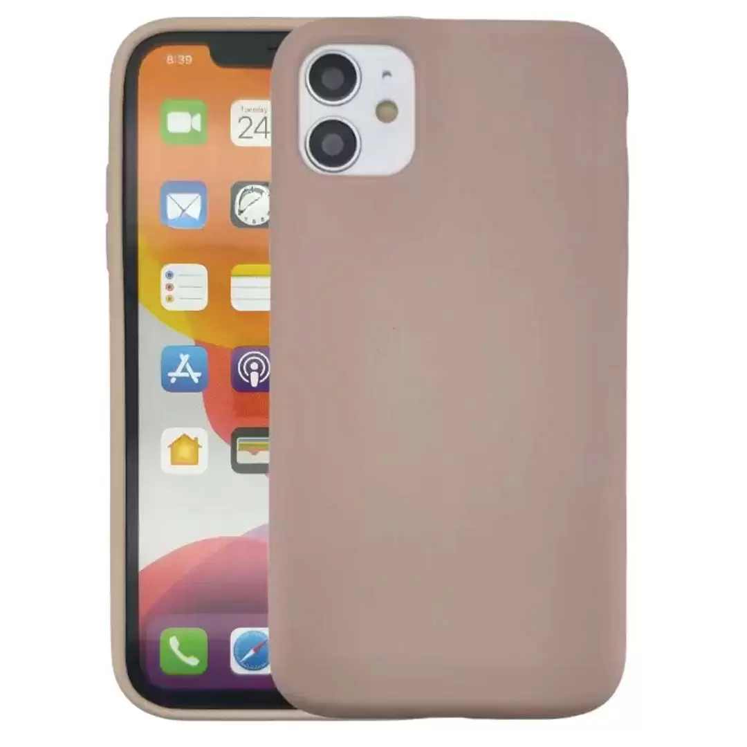 iPhone 11 Soft Touch Case Rose Gold