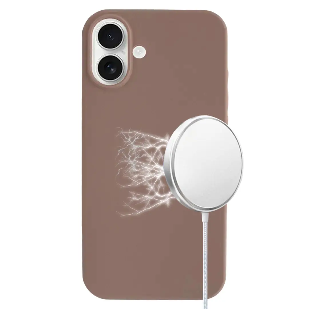 iPhone 16 Plus MagSafe Soft Touch Case Rose Gold