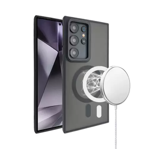 Samsung S24 Ultra MagSafe Cam Smoke Twotone Eco Black