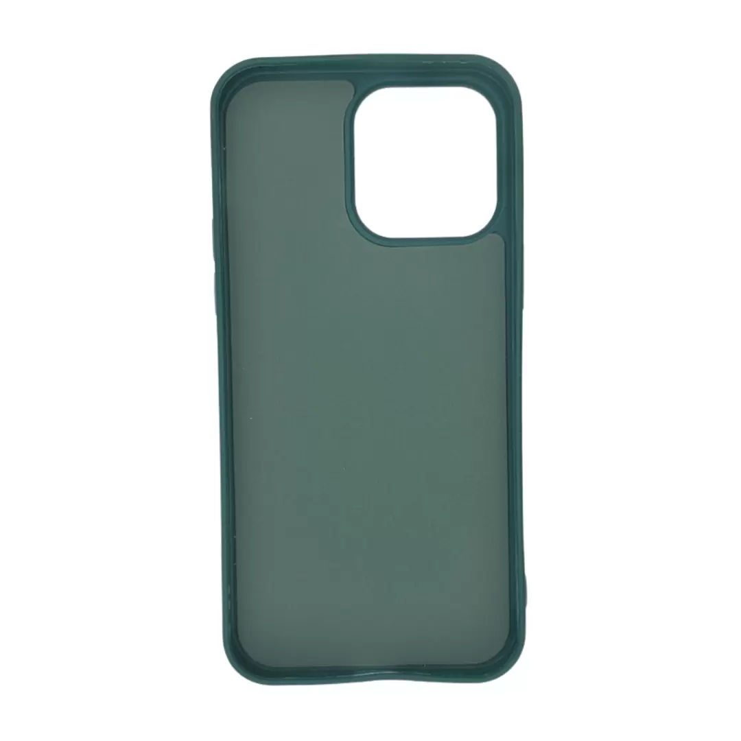 iPhone 13/iPhone 14/iPhone 15 Soft Touch Eco Dark Green