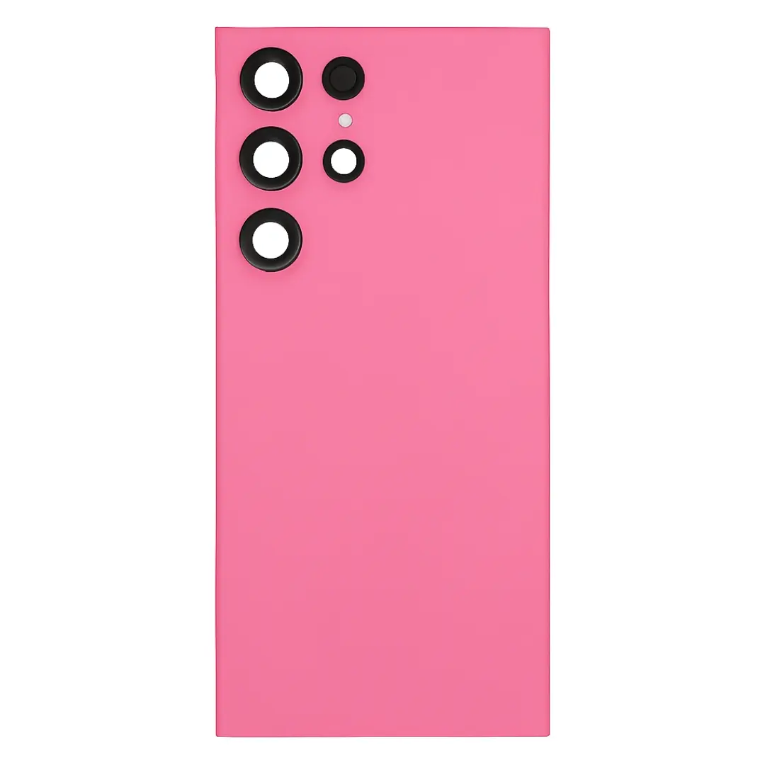 Back Glass Samsung Galaxy S25 Ultra with Camera Lens Pink