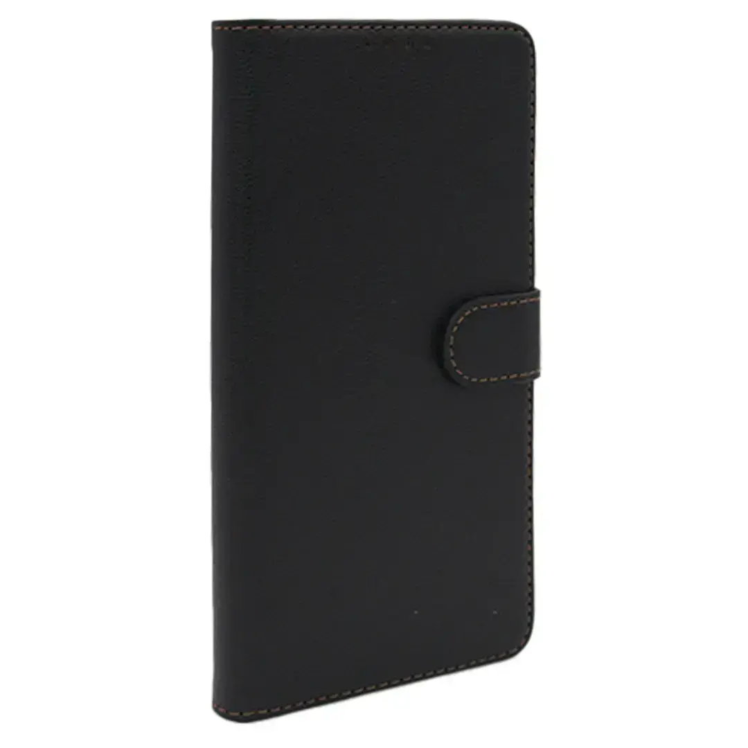 iPhone 17 Air PU Leather Wallet Case Black