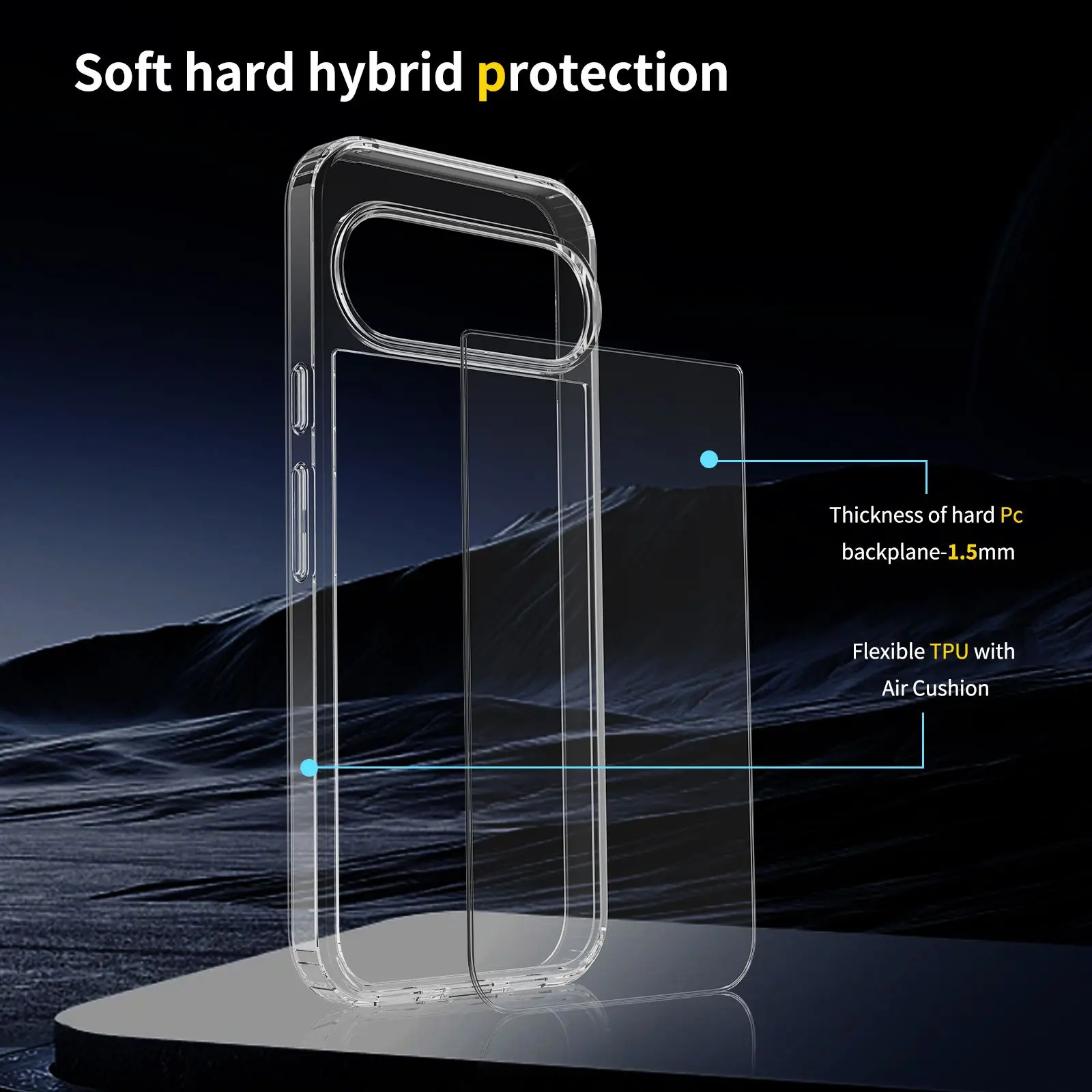 Google Pixel 10 Pro XL Clear Case