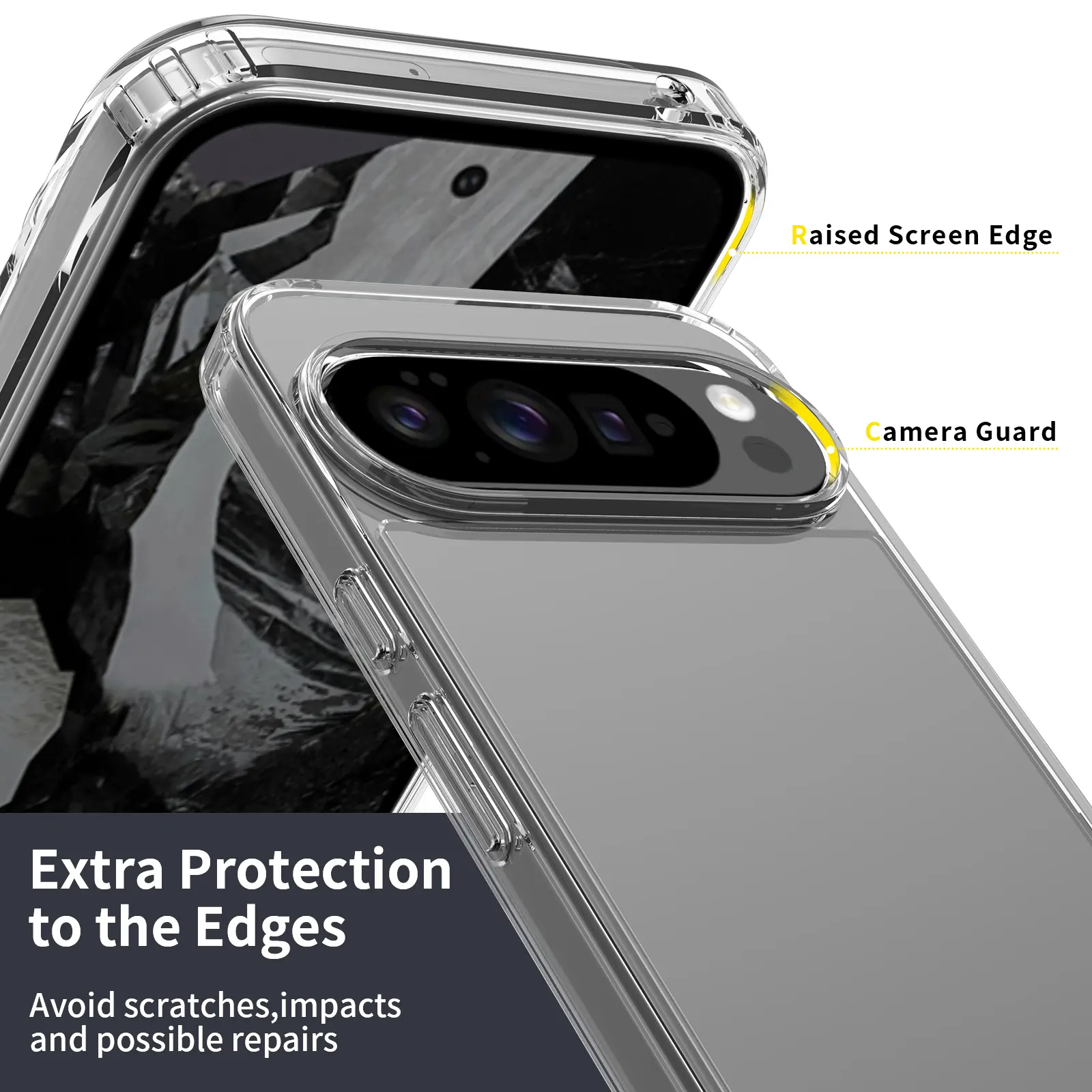 Google Pixel 10 Pro XL Clear Case