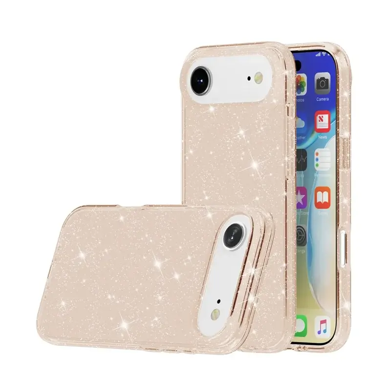 iPhone 17 Air Fleck Glitter Case Gold