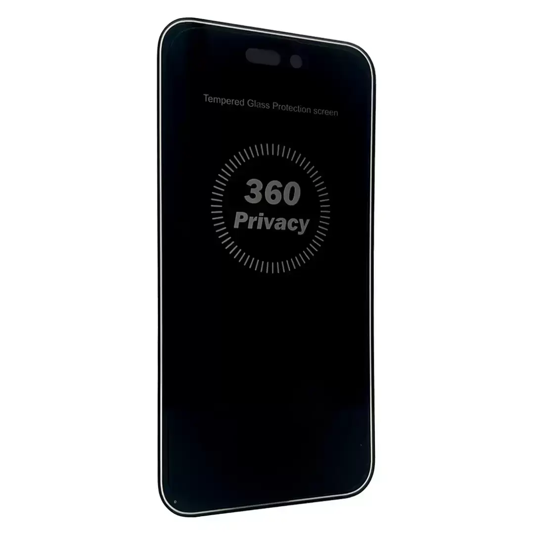 6.3-inch iPhone 17 Tempered Glass Privacy 360