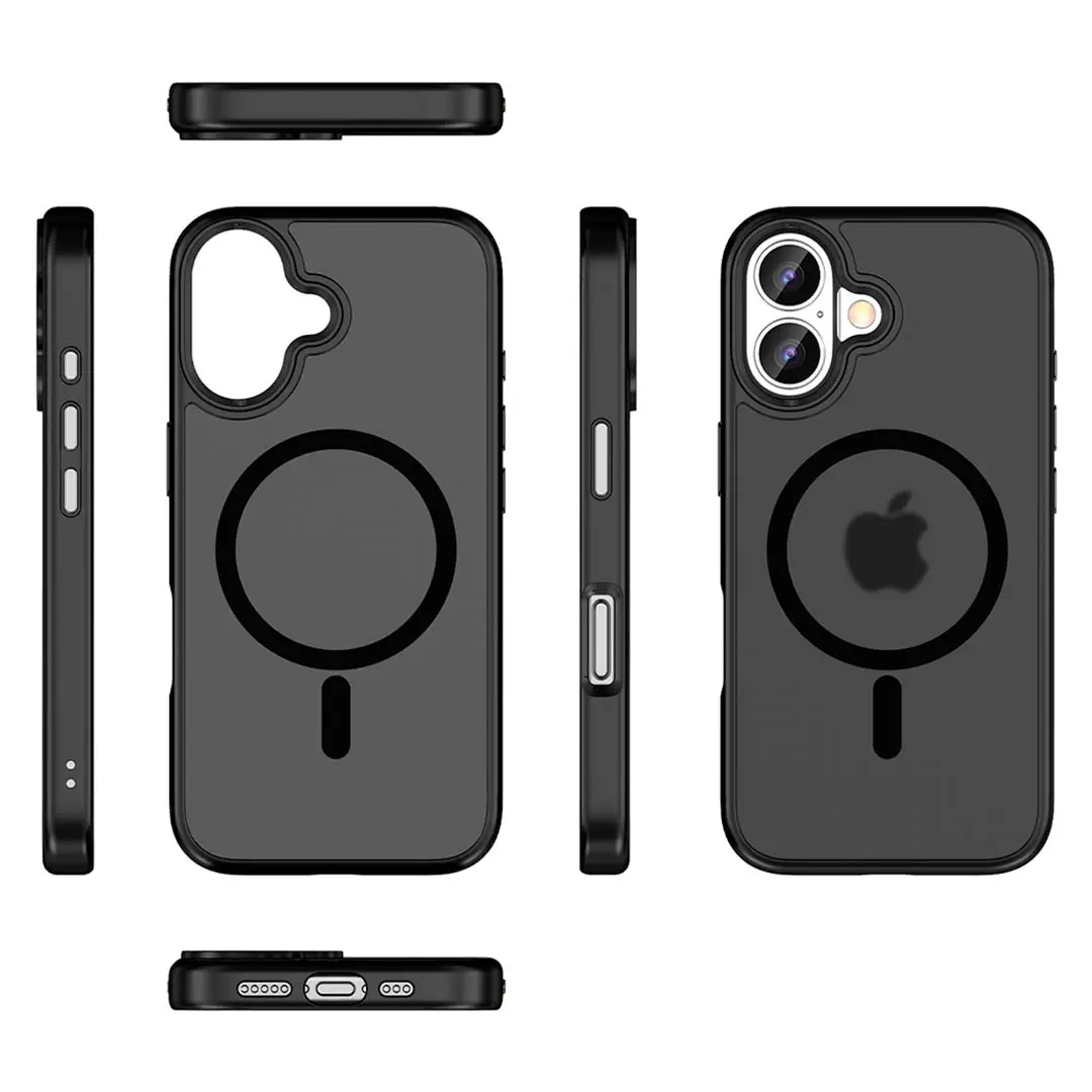 iPhone 16 Plus MagSafe Cam Smoke Twotone Black