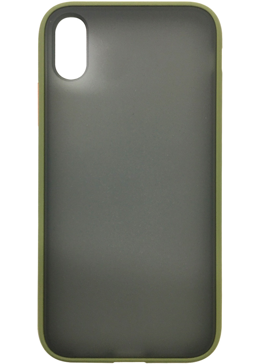 iPhone XS Max Smoke Transparent Twotone Green