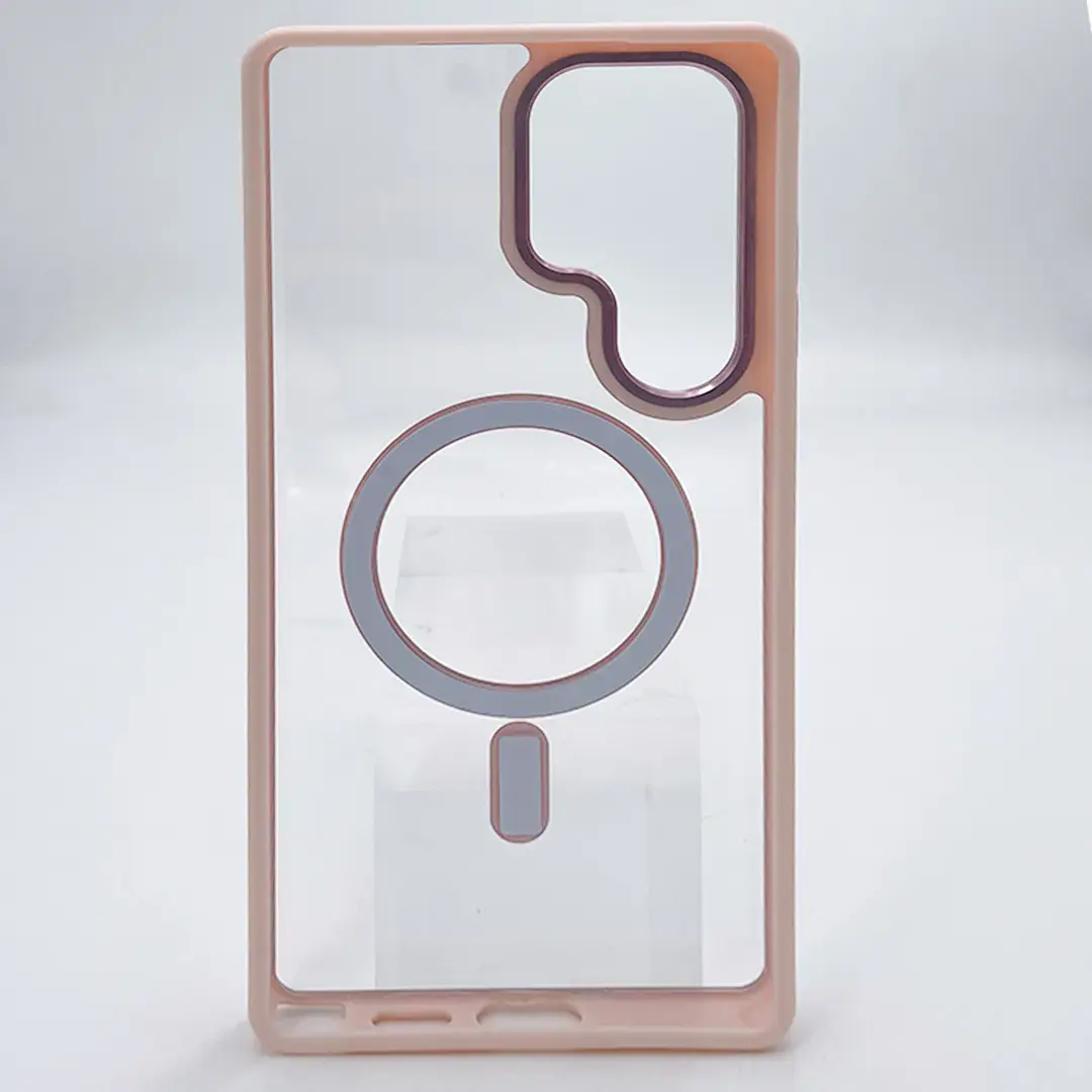 Samsung Galaxy S26 Ultra MagSafe Clear Twotone Case Pink