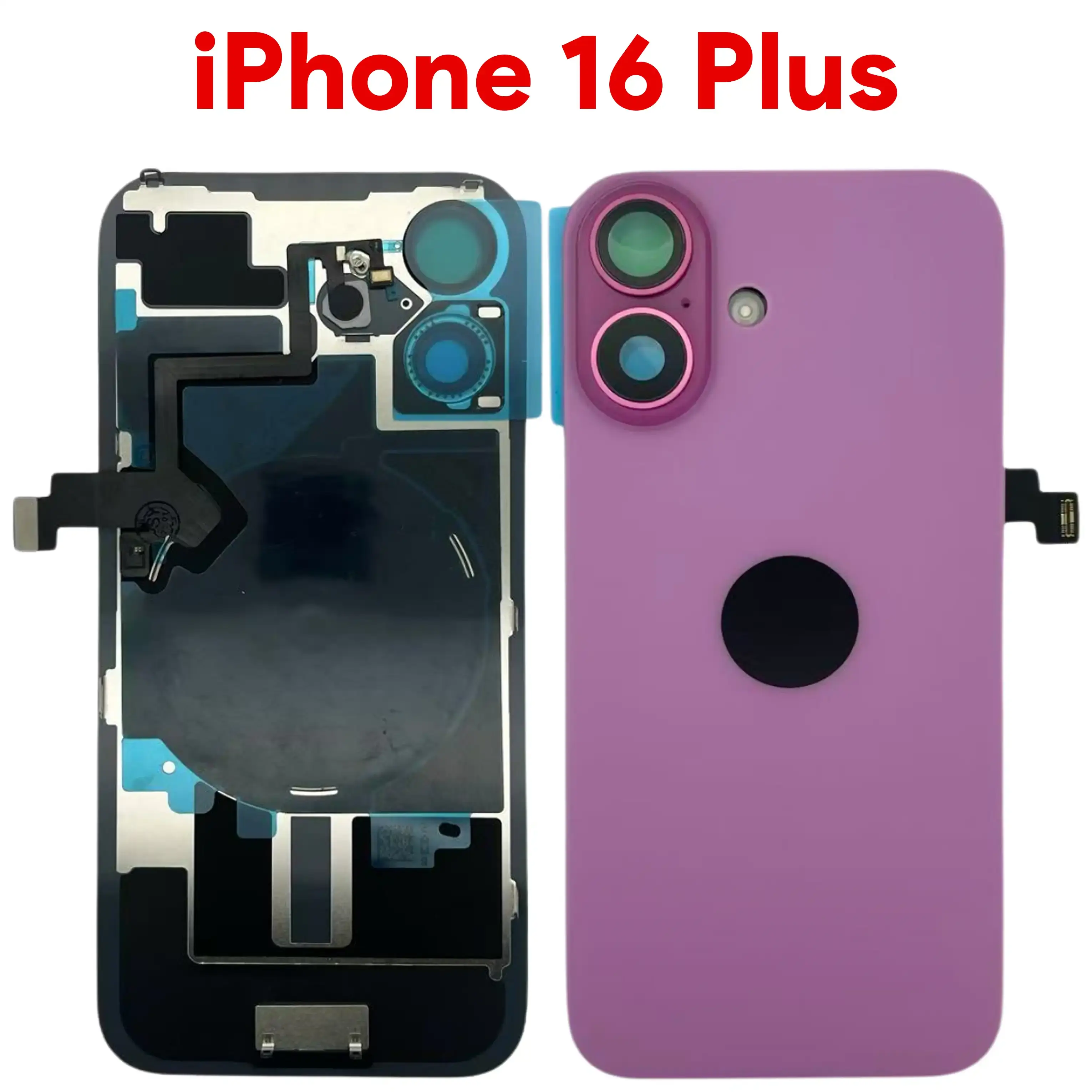 iPhone 16 Plus Back Glass Pink with NFC