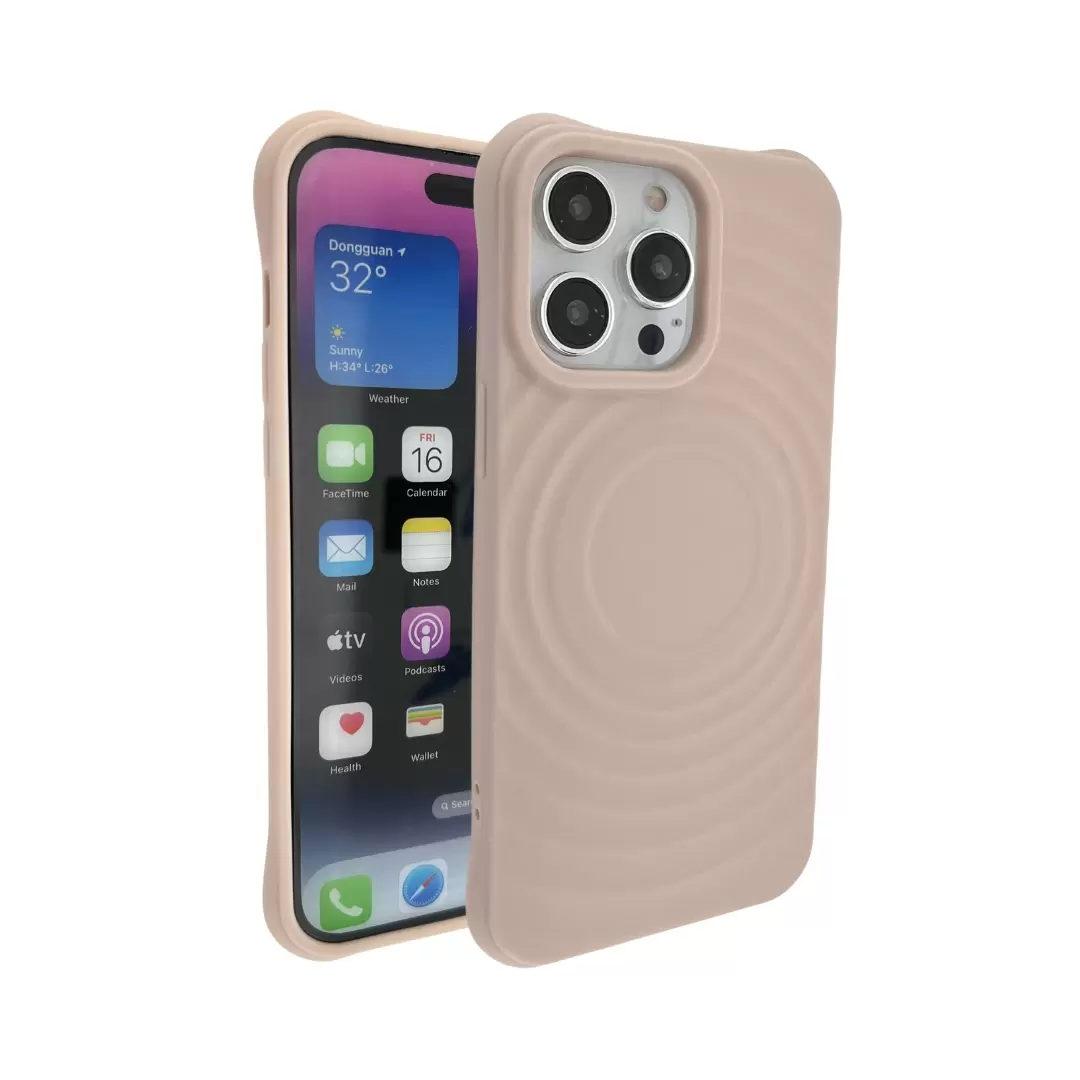 iPhone 15 Plus Soft Touch Water Eco Pink