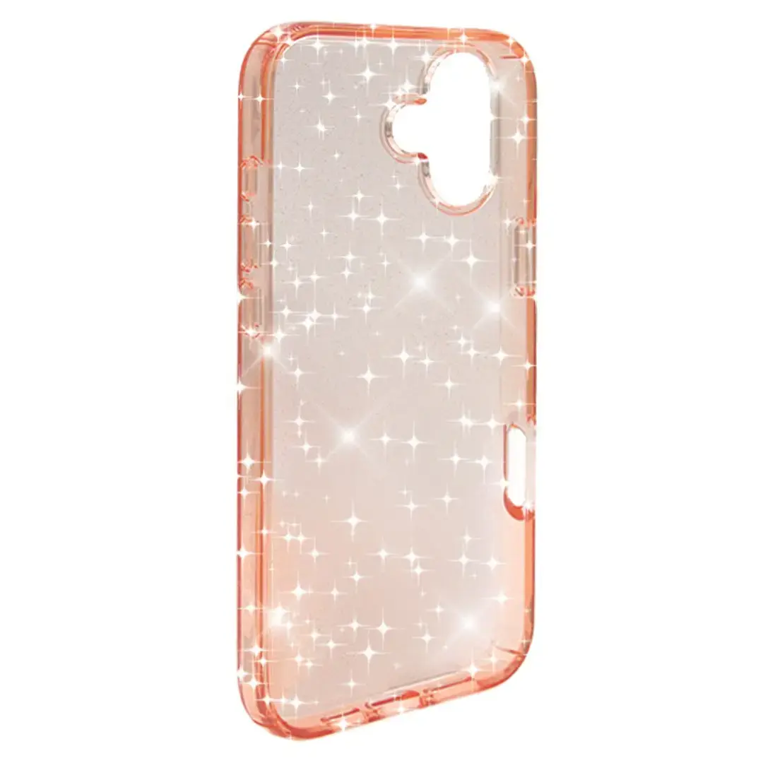 iPhone 17 Fleck Glitter Case Gold