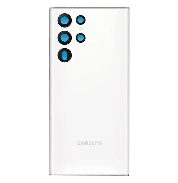 Samsung Galaxy S24 Ultra Back Glass White With Camera Lens